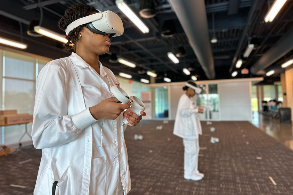 The VR lab housed at the Center for Design Innovation / Photo: Garrett Garms