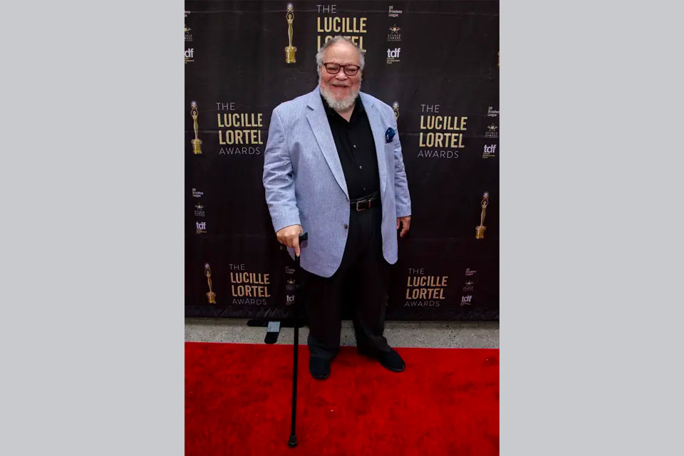 Stephen McKinley Henderson pictured on the red carpet of the 2023 Lucille Lortel Awards / Photo: Jennifer Broski, Broadway World