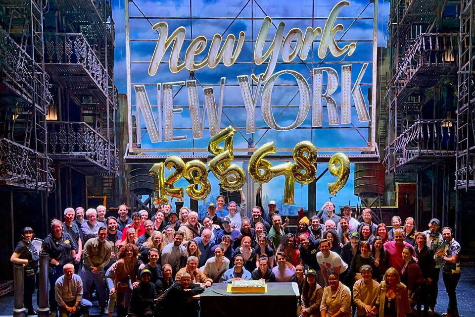 The "New York, New York" company celebrates the nominations