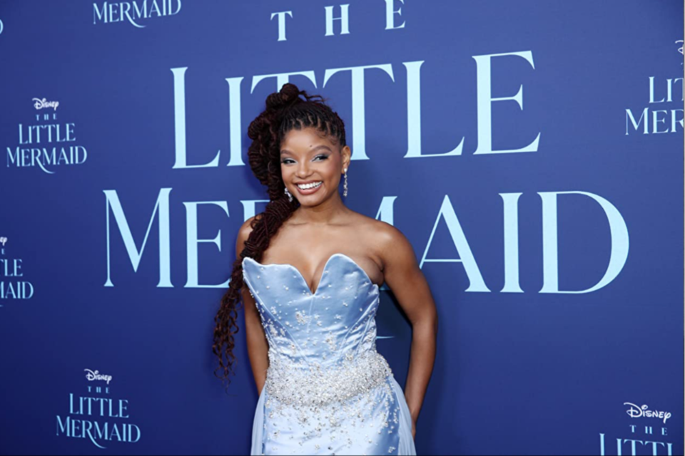 Halle Bailey starred as Ariel in Disney's live action "Little Mermaid."