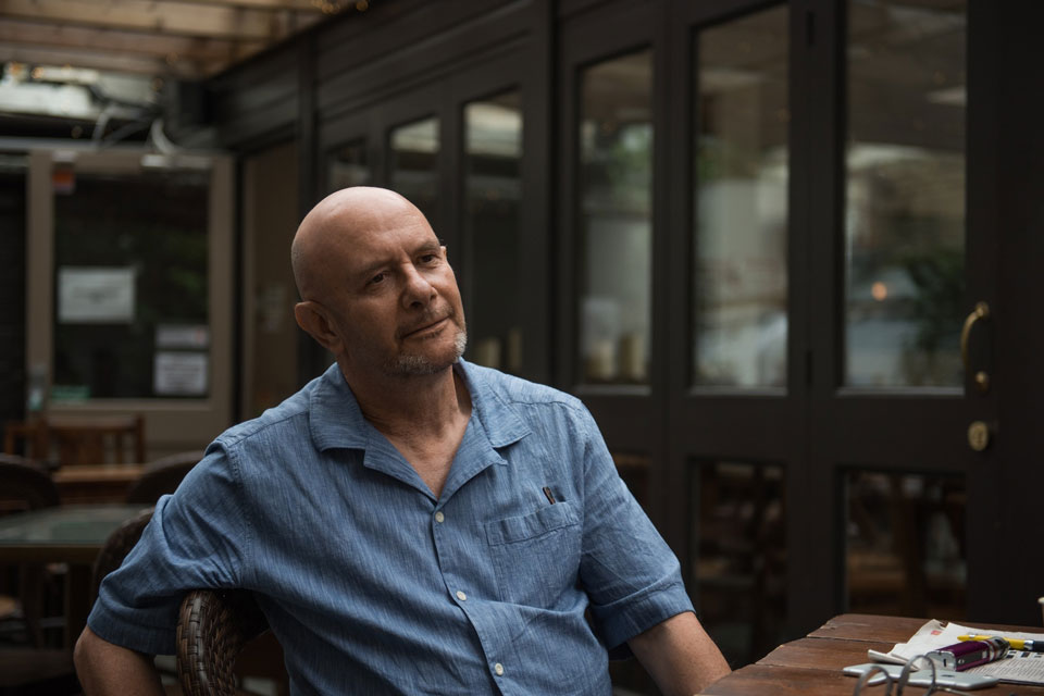 Nick Hornby / Photo: Parisa Taghizadeh