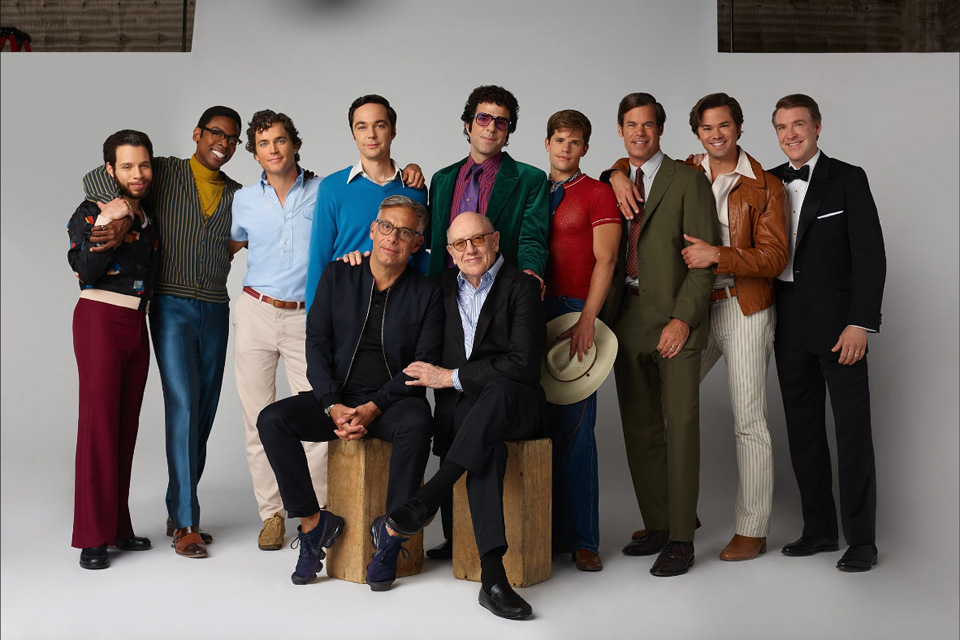 Joe Mantello with “The Boys in the Band” cast  / Photo credit: IMDB