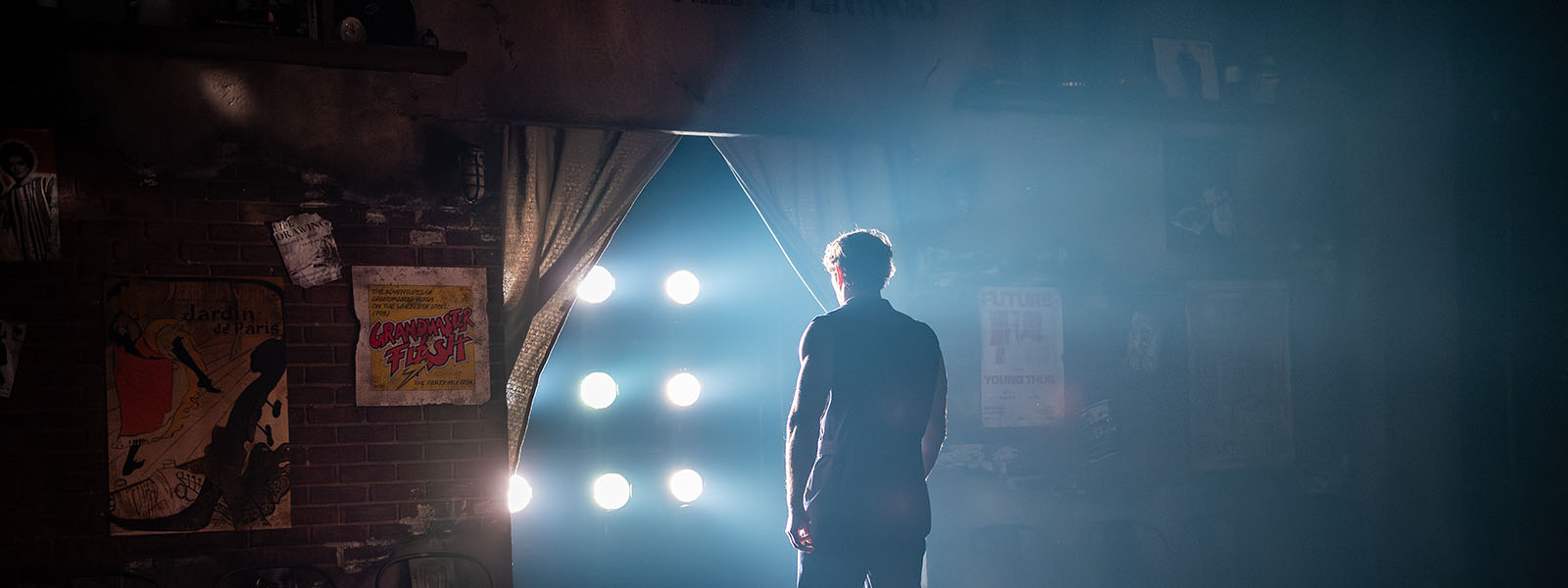 A student in the UNCSA production of "Cyrando de Bergerac" Photo: Luke Jamroz