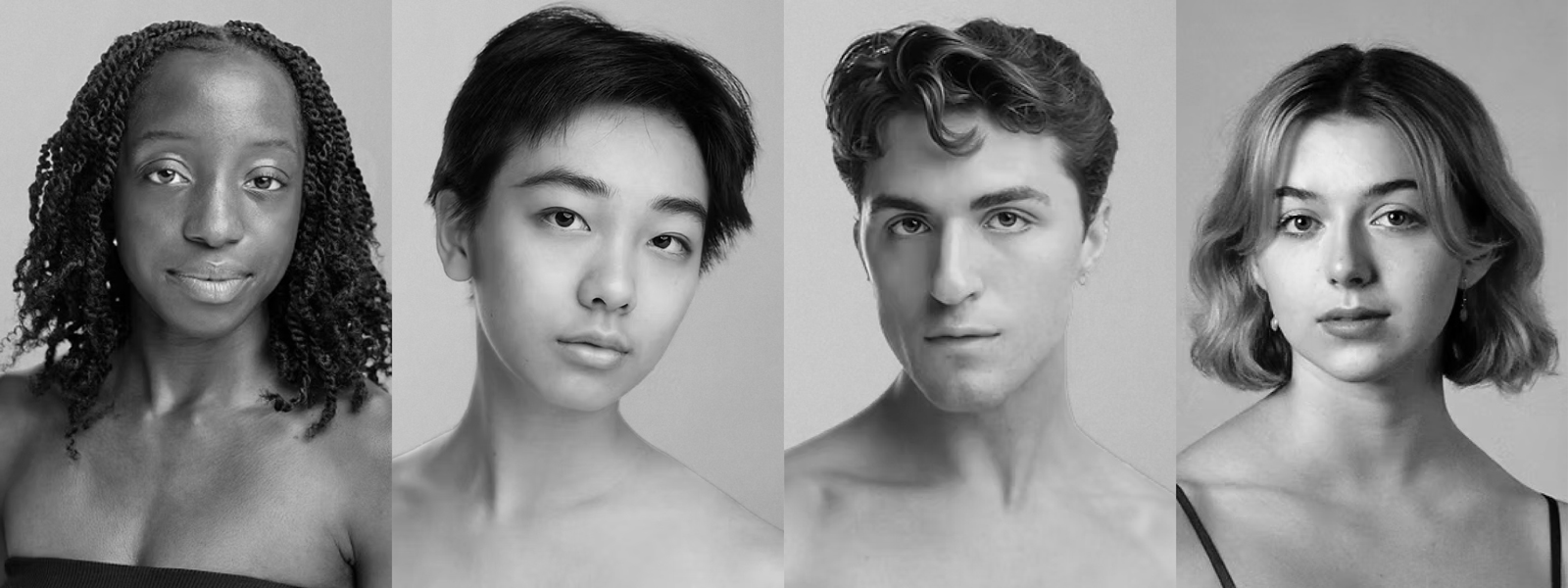 Several headshots of people lined up next to eachother.
