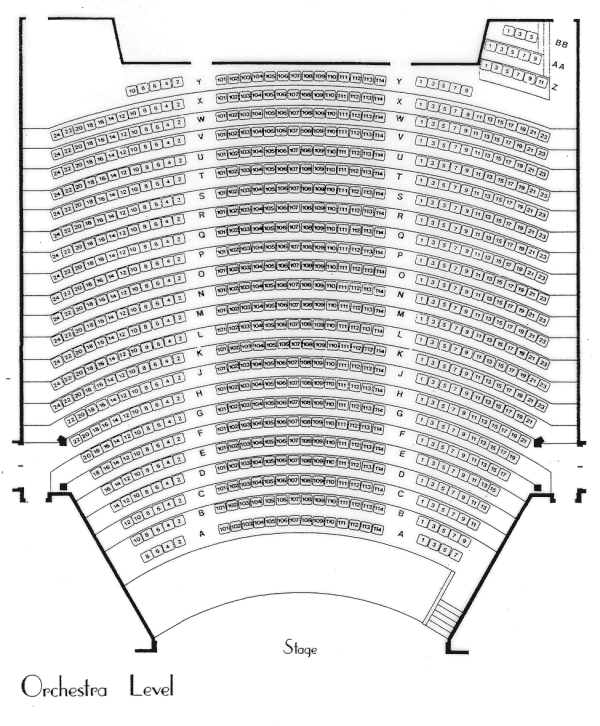 Winston Salem Symphony Seating Chart