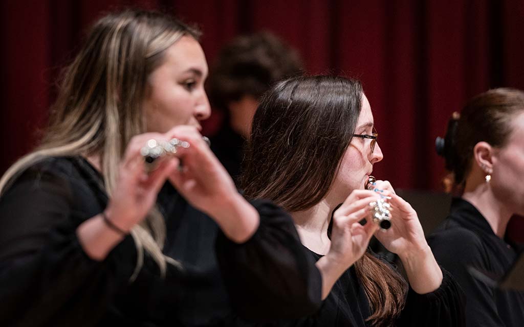 UNCSA Flute Studio in Recital